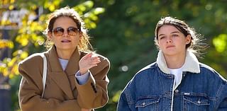 Katie Holmes looks chic with daughter Suri Cruise as pair step out for NYC stroll