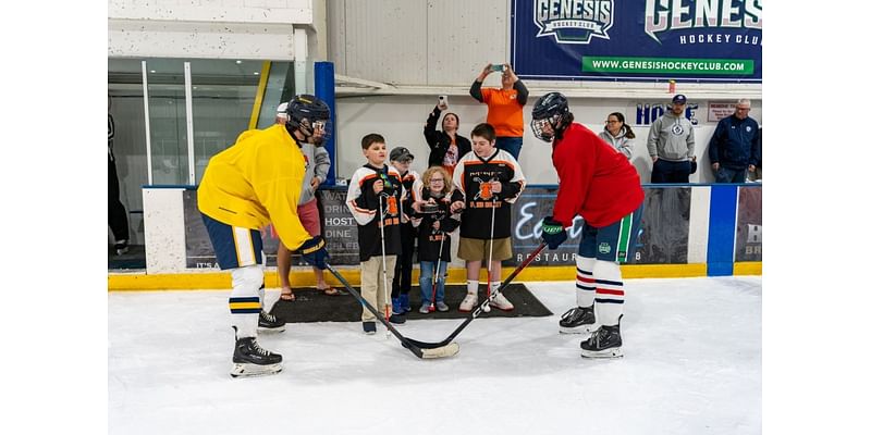 Blind hockey showcase raises awareness of visual impairments