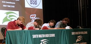 Four South Walton baseball players sign DI