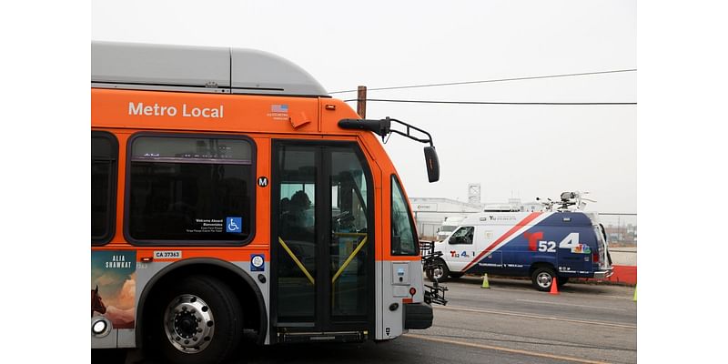 Accused Los Angeles bus hijacker charged with murder, kidnapping