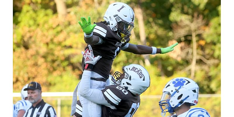 Football photos: Northern Burlington at Delran, Friday, Sept. 20