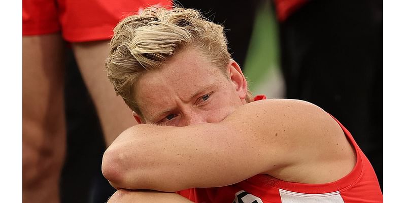 Kane Cornes outlines major flaw in Isaac Heeney's AFL Grand Final excuse as footy great gives his theory on Sydney superstar's pitiful performance