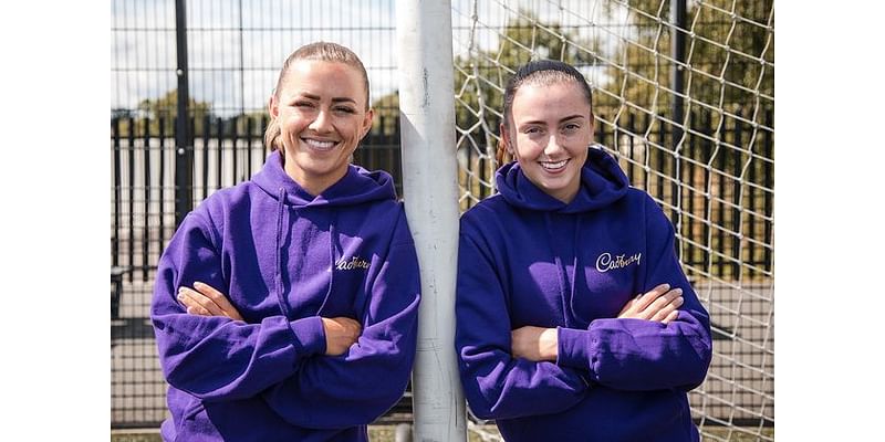 ‘In a few years there’ll be a lot more girls playing’ – Katie McCabe and Abbie Larkin on a mission to grow game
