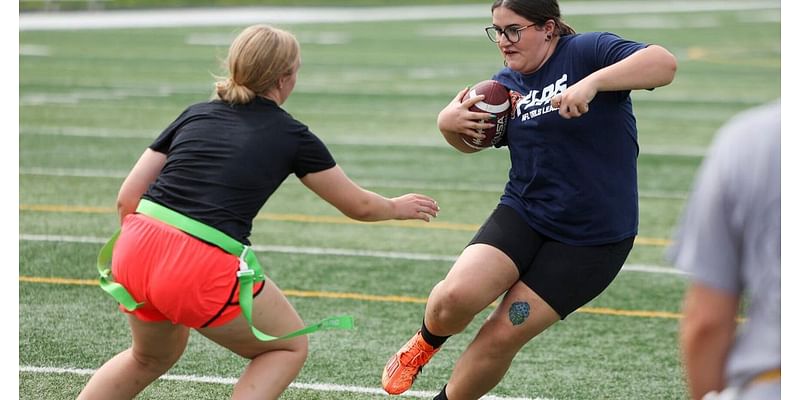 Now that girls flag football is an Illinois sanctioned sport, the work shifts to creating college programs for female athletes