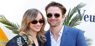 Suki Waterhouse and Robert Pattinson put on a loved-up display as they attend the Veuve Clicquot Polo Classic in LA just months after welcoming baby daughter