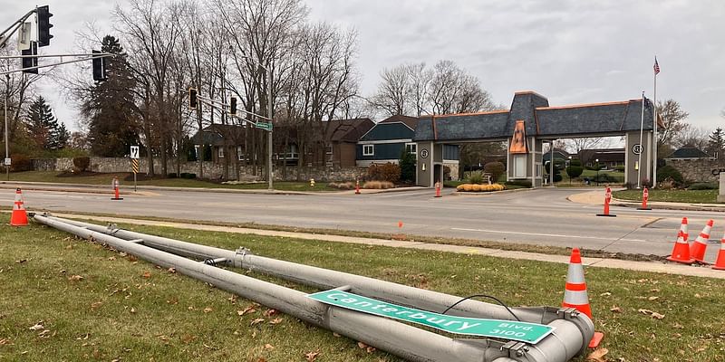 FIRST ALERT TRAFFIC: St. Joe Road intersection now temporary all-way stop after crash damages traffic signal