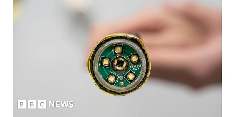 Snake robot used for inspection of lab at Dounreay