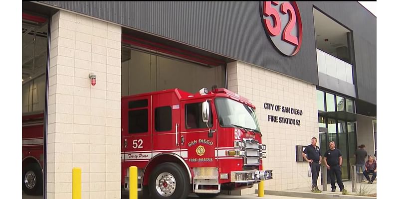 New San Diego ‘green' fire station features $2.1 million electric fire truck