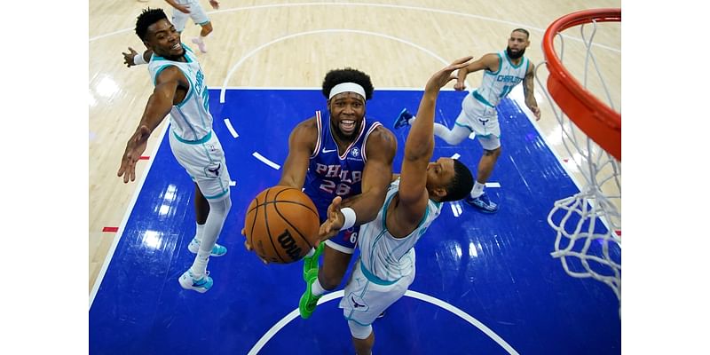 Jared McCain and Guerschon Yabusele lead 76ers to OT win over Hornets