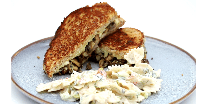 Recipe: Wild Mushroom Grilled Cheese