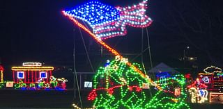 Local Christmas display features Iwo Jima