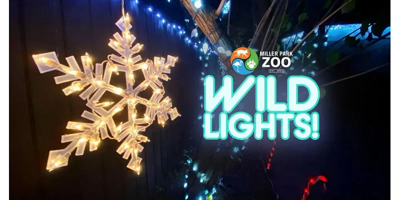 Miller Park Zoo to Host Annual Wild Lights Event in December