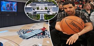 Drake shows off NBA-size basketball court in $100M Toronto home