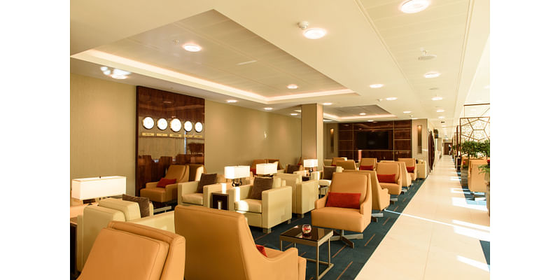 London’s Stansted airport just opened a very fancy new passenger lounge