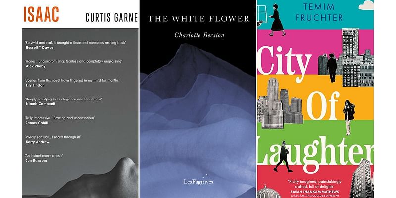 The BEST debut novels of the month: Isaac by Curtis Garner, The White Flower by Charlotte Beeston, City of Laughter by Temim Fruchter