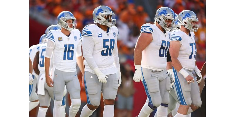 How the Lions’ dominant O-line is driving a playoff charge: ‘The engine under the hood’