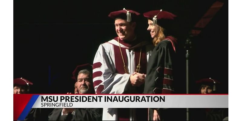 Inauguration held for new MSU President