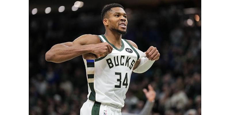 Giannis Antetokounmpo pours in 59 to power Bucks past Pistons in OT