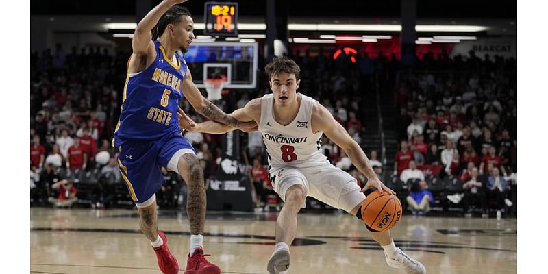 No. 20 Cincinnati routs Morehead State 83-56 in second consecutive blowout