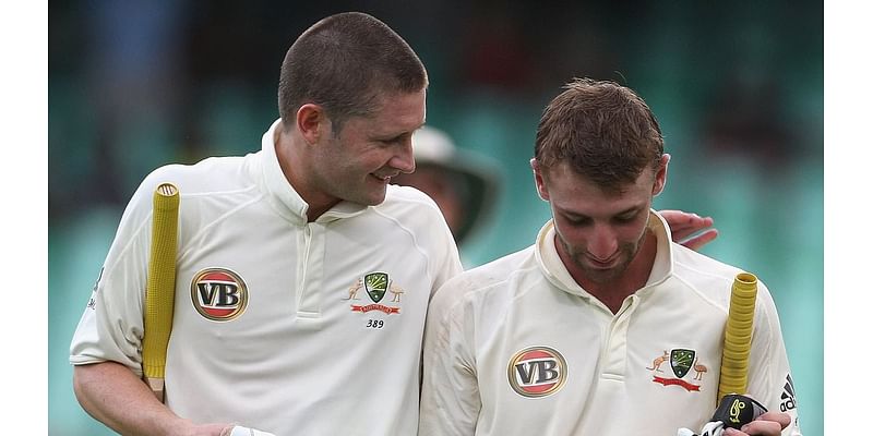 Michael Clarke opens up about the incredible call he answered from Phillip Hughes' family just before the cricket star's tragic death aged just 25: 'It was the toughest time of my life'