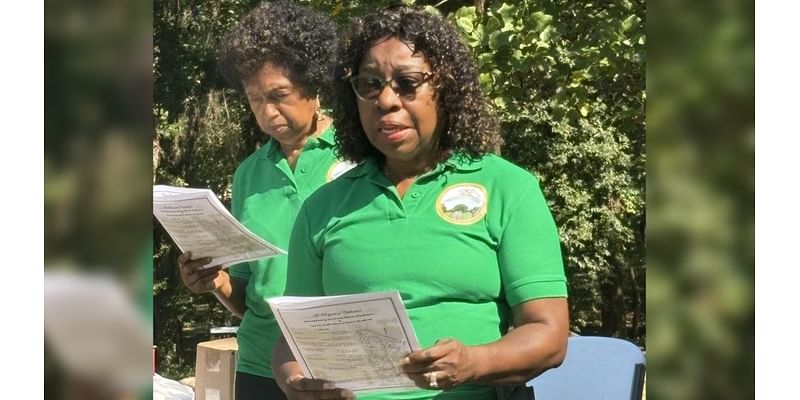 Supporters celebrate Zion Cemetery founder, re-dedication of main road