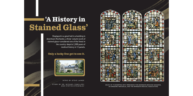 'A history in stained glass'