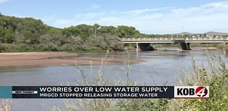 Middle Rio Grande Conservancy District worries about low water storage