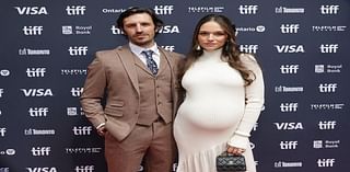 Fair City actor Eoin Macken attends Toronto International Film Festival with pregnant girlfriend Emanuela Postacchini