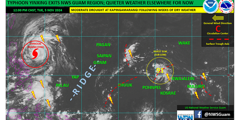 NWS: Showers, slight chance of thunderstorms Wednesday as trough pushes through region