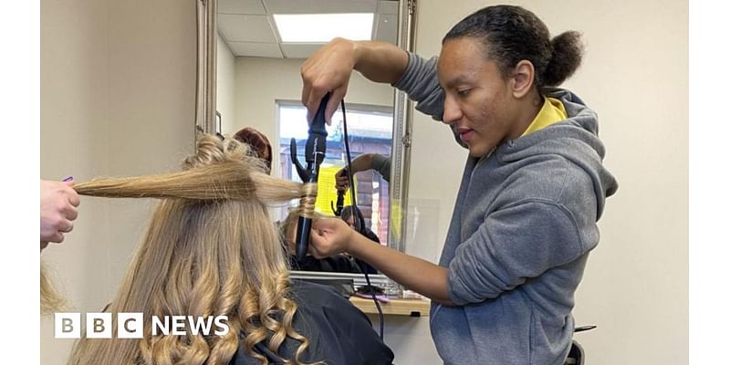 Northampton special needs school opens hair salon