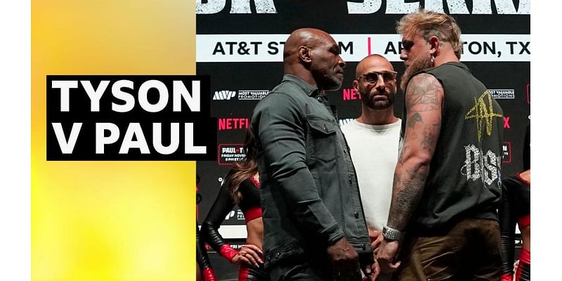 Mike Tyson v Jake Paul: Best press conference moments