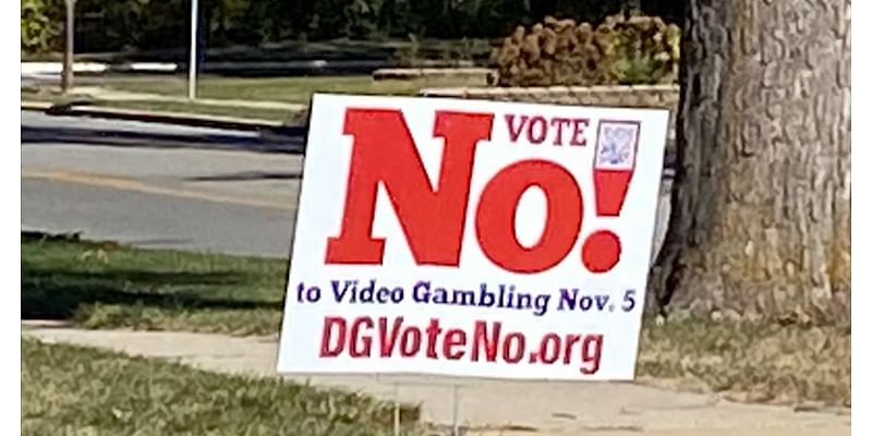 Downers Grove residents overwhelmingly reject video gambling