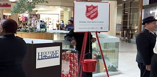 Salvation Army Red Kettle campaign begins at Holyoke Mall