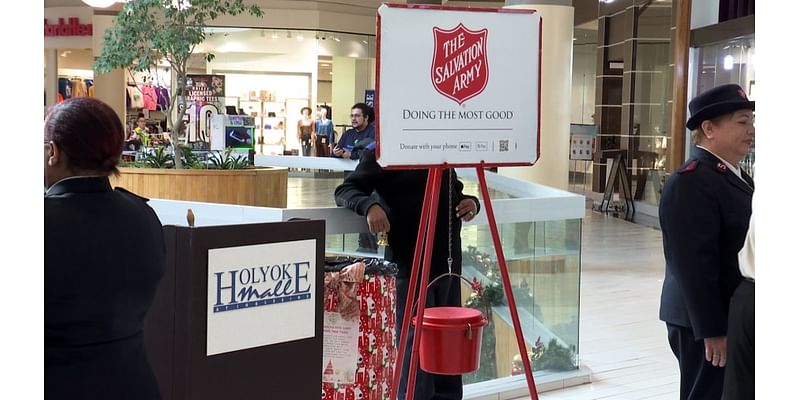 Salvation Army Red Kettle campaign begins at Holyoke Mall