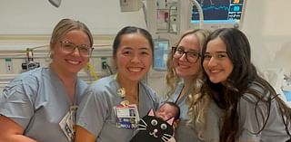 Couple ties the knot years after they and their mothers were NICU roommates