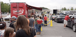 Denny's uses mobile restaurant to serve meals to serve Hurricane Helene survivors