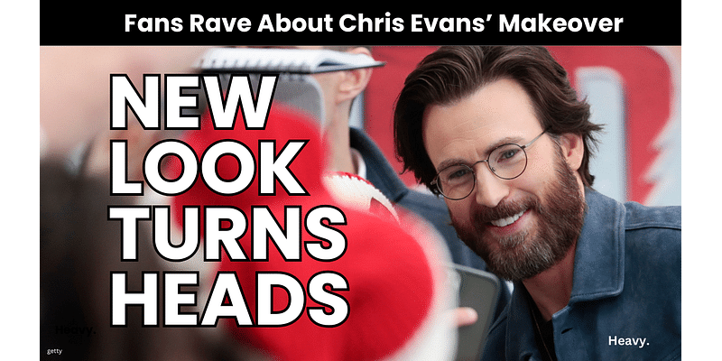 ‘Avengers’ Star Chris Evans Debuts ‘Bold’ New Makeover in Photos