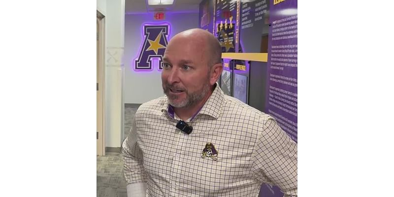 ECU Interim Head Coach Harrell talks upcoming road trip to North Texas