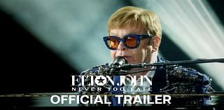 Watch the trailer for Elton John's career-spanning documentary Never Too Late