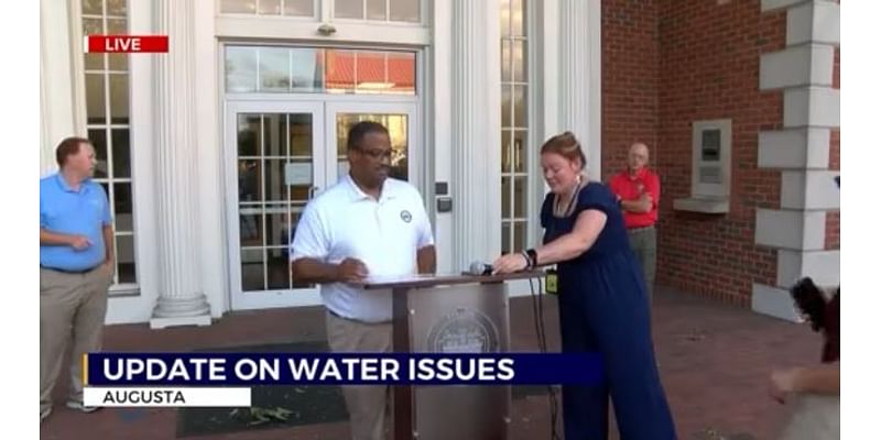 Boil water advisory issued following Augusta Utilities press conference Monday