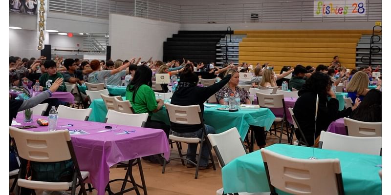 Students across Coastal Bend join together to raise awareness for suicide prevention