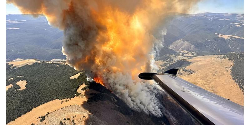 Elk Fire spreads in Bighorn National Forest