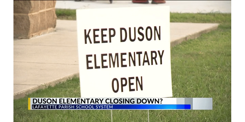 Is Duson Elementary closing down?