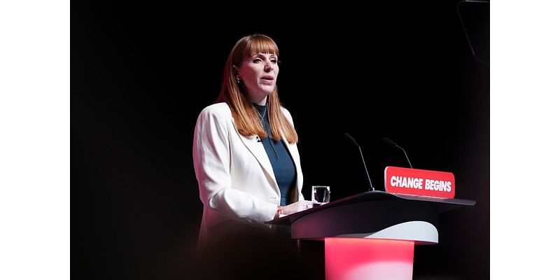 Angela Rayner strikes emotional chord with Labour members in tub-thumping conference speech amid gifts scandal