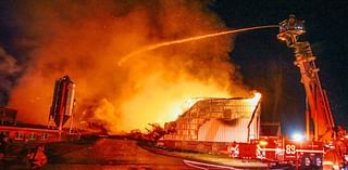 Early-morning fire leads to barn collapse in Dauphin County