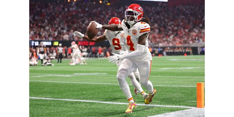 Chiefs’ Rashee Rice carted off, ruled out with knee injury vs. Chargers