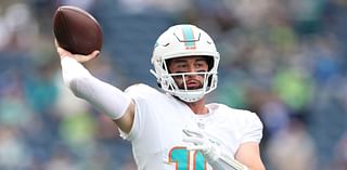 Dolphins' Skylar Thompson Out vs. Seahawks with Chest Injury; Replaced by Tim Boyle