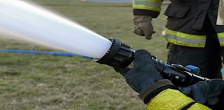 Crews fight fires at separate ends of Delaware County