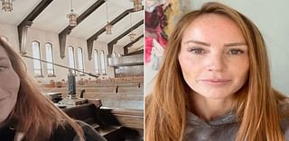 Mina Starsiak Hawk Posts Photo of Herself in an Empty Church and Asks Fans What They Think She's 'Up To'