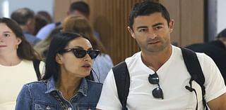 Terry Biviano shows off her trim pins during a spot of luxury shopping with husband Anthony Minichiello